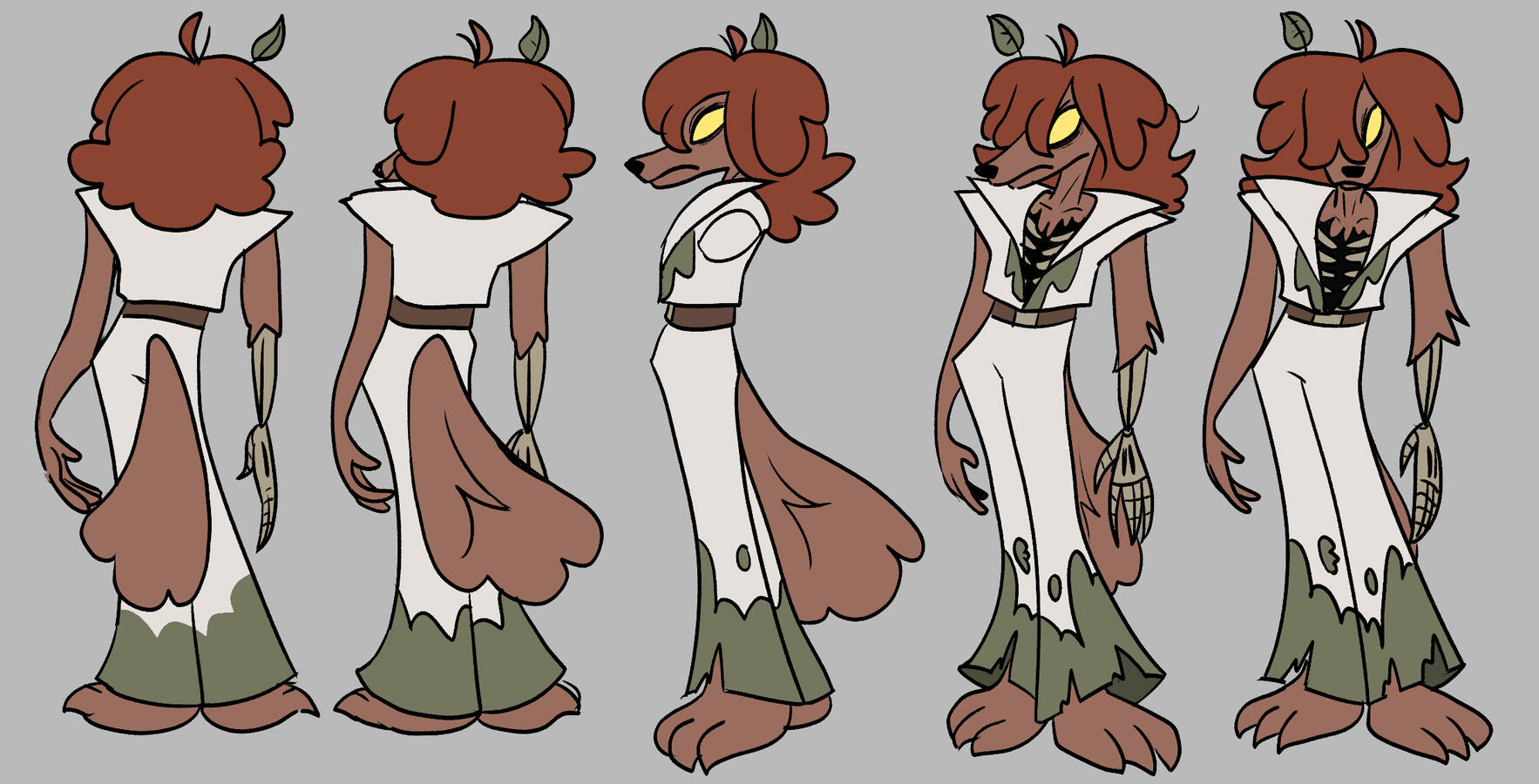 Original character turn around