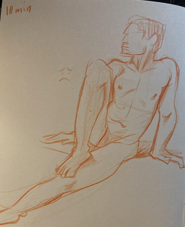 10 minute gesture drawing
