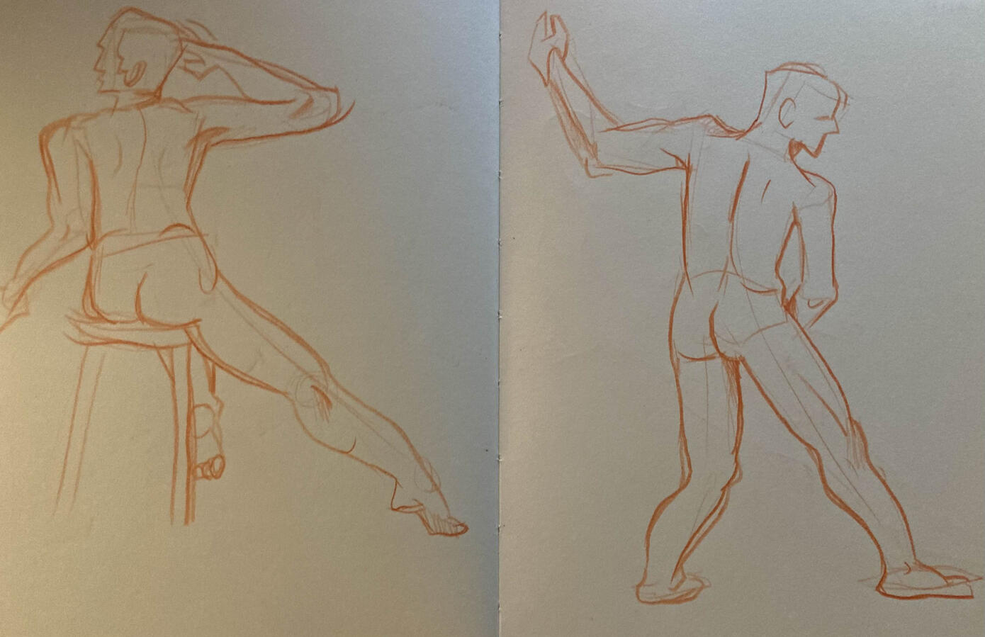 5 minute gesture drawings
